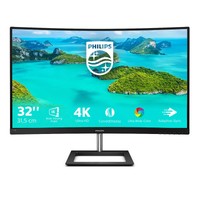 Philips 328E1CA Gaming Monitor Curvo Con Adaptive-Sync, 32", 4K Uhd 3840 X 2160,