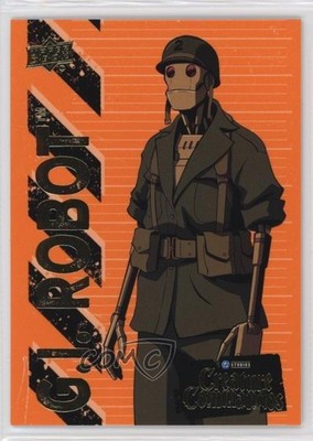2025 Upper Deck DC Creature Commandos Orange Neon 259/400 GI Robot #7 0uj3