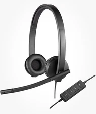 BRAND NEW - Logitech H570e Mono Black Monaural Over-the-Head Wired Headsets 