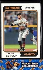 Thairo Estrada 2023 Topps Heritage #288 San Francisco Giants Baseball