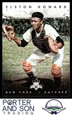 Elston Howard 2016 Panini Diamond Kings #27 New York Yankees Baseball Card