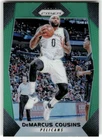 2017 Panini Prizm Basketball Green DeMarcus Cousins #123