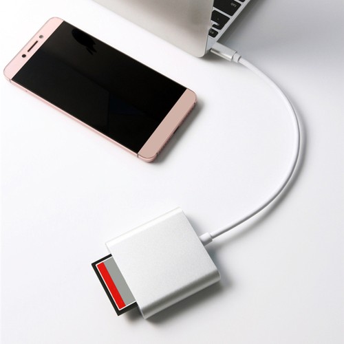 USB- 3 in 1 Aluminum Superspeed Micro / / CF Type for - 第 3/11 張圖片