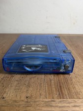 Iomega Zip Drive Z100USB Blue Clear - No Power Adapter - Tested/Working
