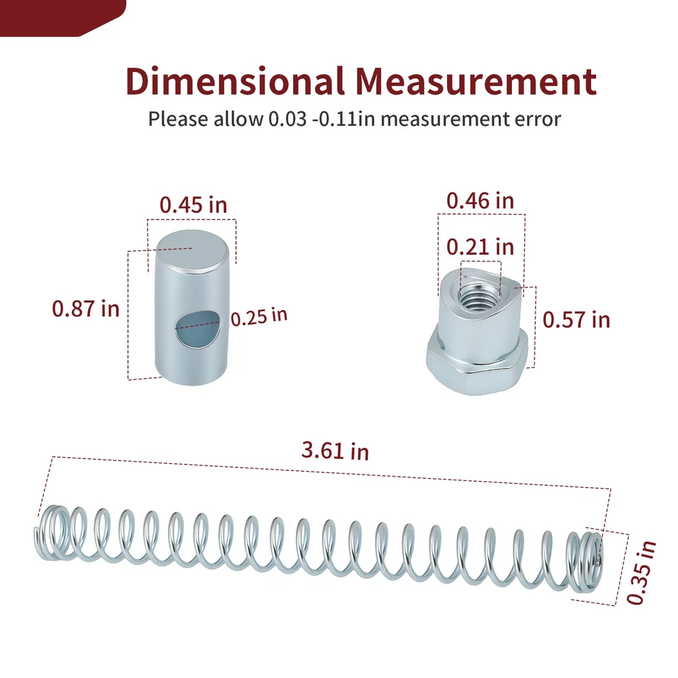 Kit de tuercas de ajuste de resorte de varilla de freno trasero para Honda Z50A 1971-1976 / Z50R 1980-1987 Foto 2 de 4