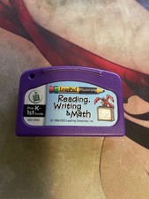 LeapFrog LeapPad Pre-K 1st Grade Reading Writing Math Cartridge Only NO BOOK