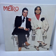 Metro Self Titled LP Sire SR 6041 Vinyl 1977 Prog Glam Art Rock 