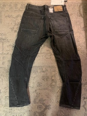 G-Star Raw Arc 3D Jeans 32x30 Black Wash Regular Slim Straight Fit Brand New Tag
