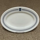 Vintage Corning WT Grants Pyrex Bradford House Restaurant Ware Platter 11.5”x 8”