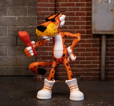 Jada 6″ Cheetos Chester Cheetah Flamin' Hot Crunchy Glow in Dark