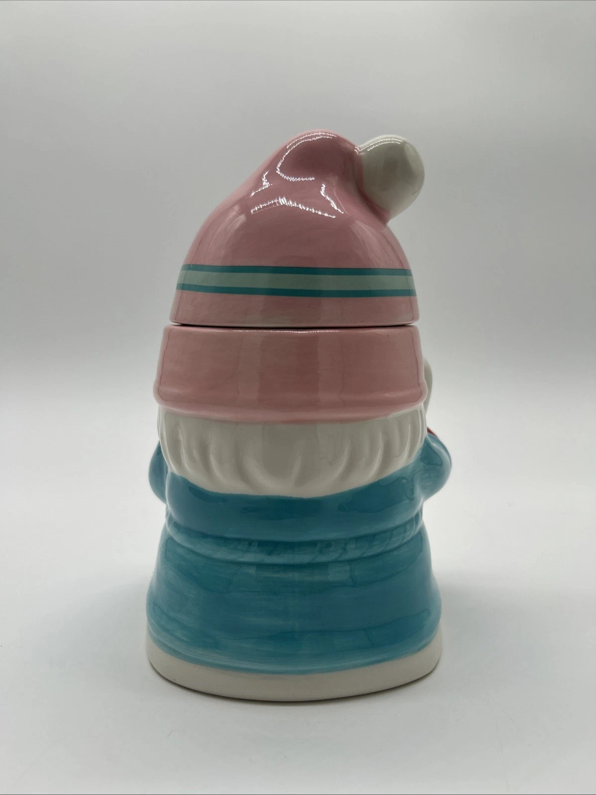 Martha Stewart Gnome Snow Day Snowboarding 2 Wick Candle Jar Winter - product detail image 3