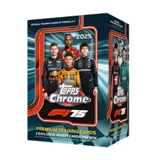 2025 Topps Chrome Formula 1 Value Box Brand New PreSale QTY