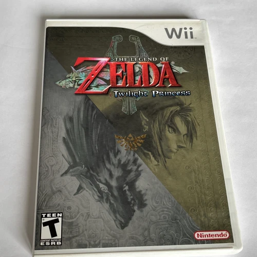 The Legend of Zelda: Twilight Princess (Wii, 2006) - Complete w/ Manual - Tested