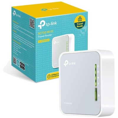 AC750 Wireless Travel Router TL-WR902AC - Multi-Mode for Ultimate Connectivity