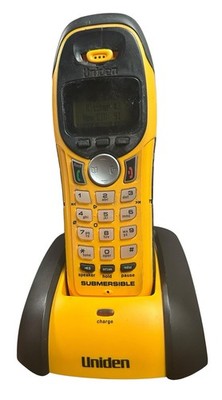 Uniden Submersible Cordless Phone with Charger Base  Model TWX977 NEW BATTERY