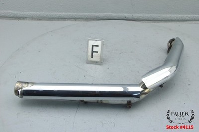 2006 Harley Road King Front Exhaust Header Pipe CHROME from OEM SYSTEM #4115