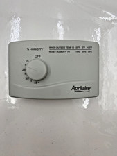 Aprilaire 4655 Manual Humidifier Control Humidistat White