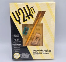Y2Kit Survival Kit Pencil Eraser Novelty Millennium Computer Meltdown Gag Gift