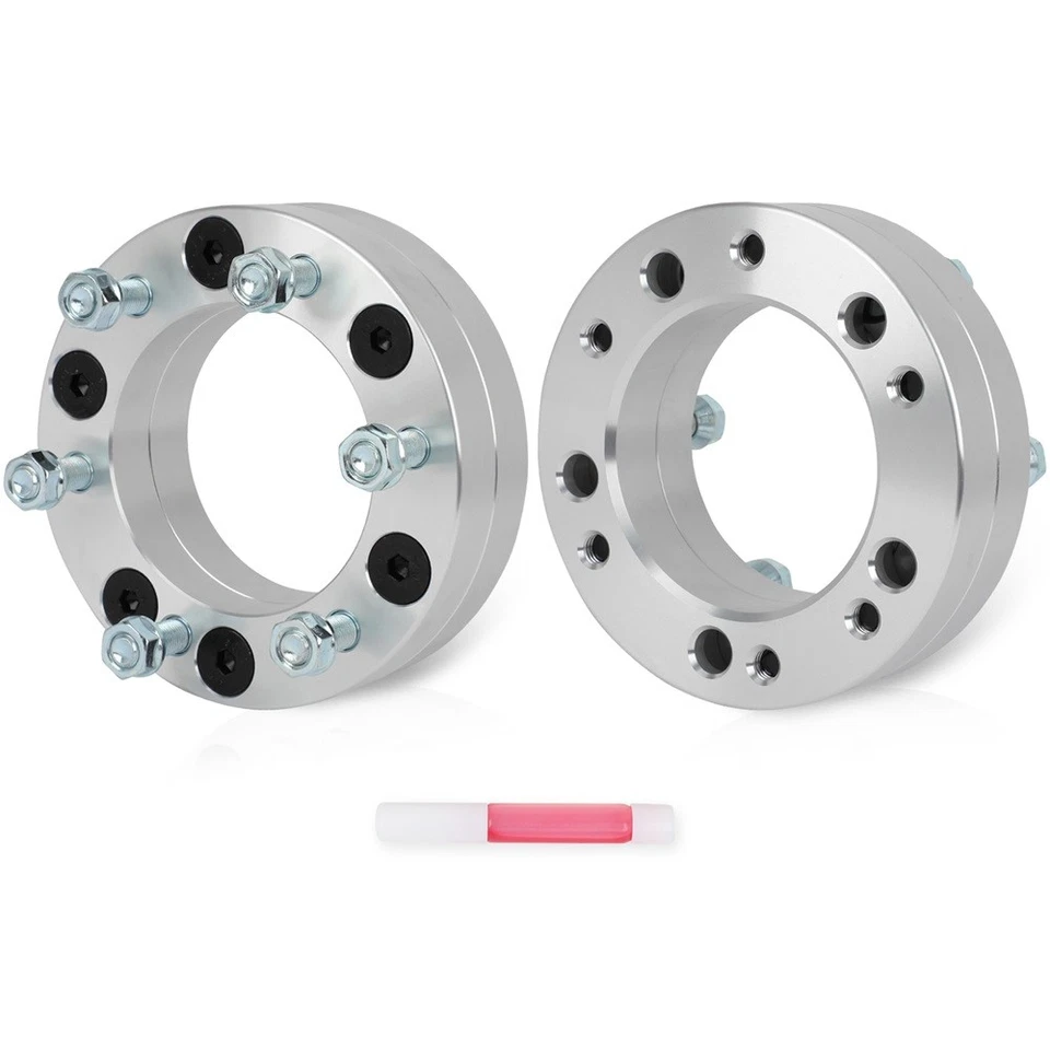 2 Pcs 2" 5x5.5 to 6x5.5 Wheel Adapters For Ford F-150 1975-1996 Bronco 1966-1996 - Image 4 of 4