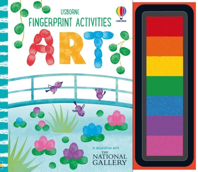 Fingerprint Activities Art by Rosie Dickins (Spiral bound)