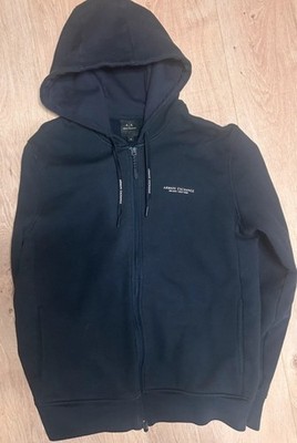 Armani Exchange Hoodie Zip Jacke Blau Sweatjacke Blau