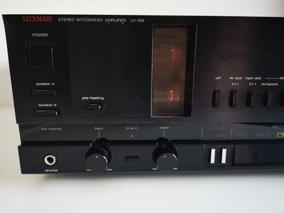 Luxman LV105u HiFi Hybrid Röhren Verstärker  Sahne-Teilchen!!!