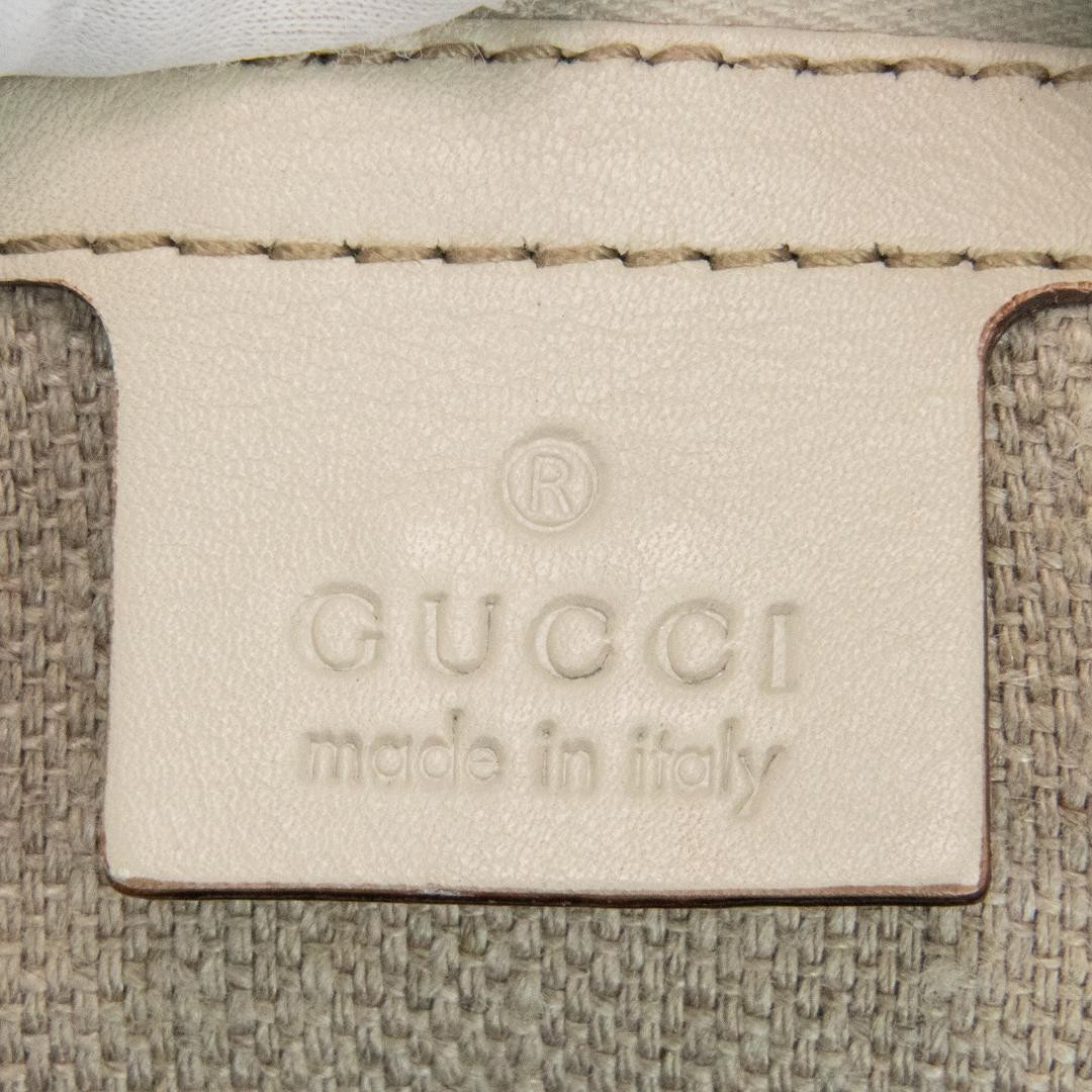 GUCCI Python Leather Horsebit Shoulder Bag Gold A… - image 16