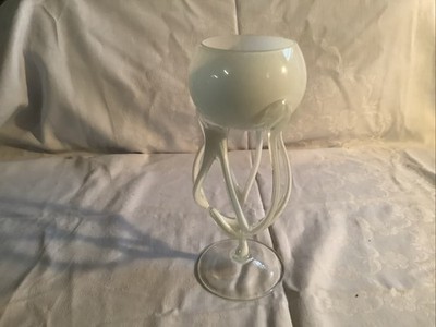 Vintage Seltene Jellyfish Vase Glasvase 80er Jahre Designer: Jozefina Krosno