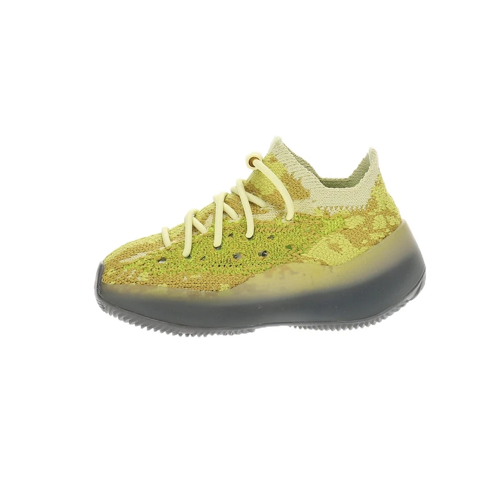 Adidas Yeezy Boost 380 Zapatillas Informales Sin Cordones Infantiles Niños Verdes FZ4992 Foto 3 de 4