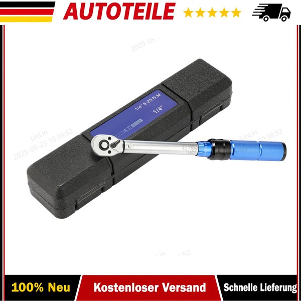 DrehmomentschlüSsel 1/4 Drehmoment-SchlüSsel Umschaltknarre 1/4 Fahrrad-image
