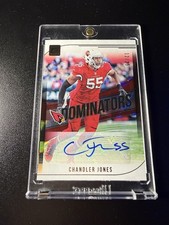 Chandler Jones 2018 Donruss Football Dominators AUTO /25 Arizona Cardinals D-28