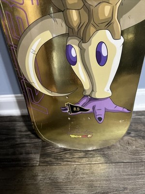 Dragon Ball Super Primitive Skatedeck - Golden Frieza Unused Clean
