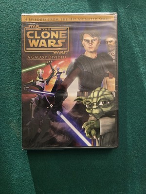 Star Wars: Clone Wars - A Galaxy Divided (DVD, 2009)