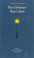 Rue Ordener, Rue Labat | Sarah Kofman | Englisch | Taschenbuch | 1996
