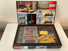 LEGO 8040 TECHNIC UNIVERSAL AGE 9-14 BOX INSTRUCTIONS COMPLETE ORGINAL OWNER '85