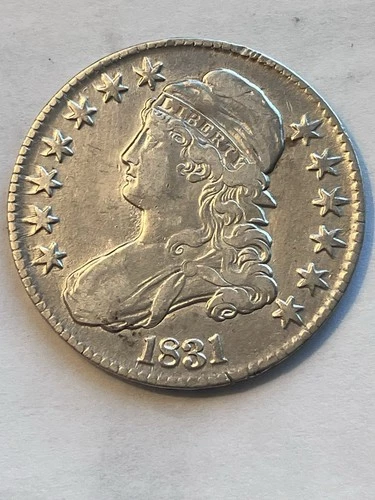 1831-P Capped Bust Half Dollar — photo from the most recent tracked eBay sale