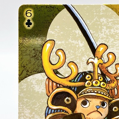 Chopper Samurai One Piece Golden Playing Cards Jump Festa Anime