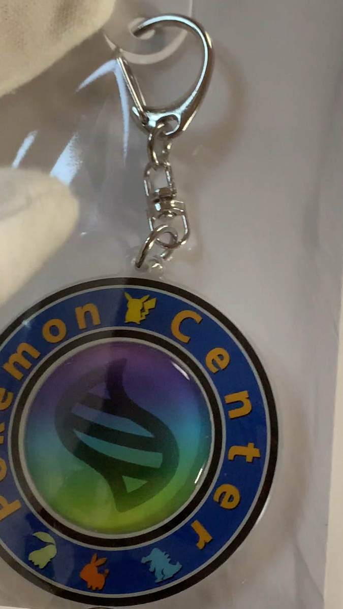記念グッズ Ryokentucky Pokemon Legends ZA Bonus Mega Stone Keychain Japan valuable