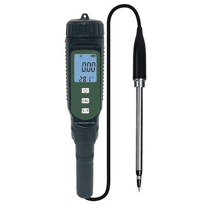 Agricultural Soil Conductivity Tester High Resolution LCD Screen For Field Use