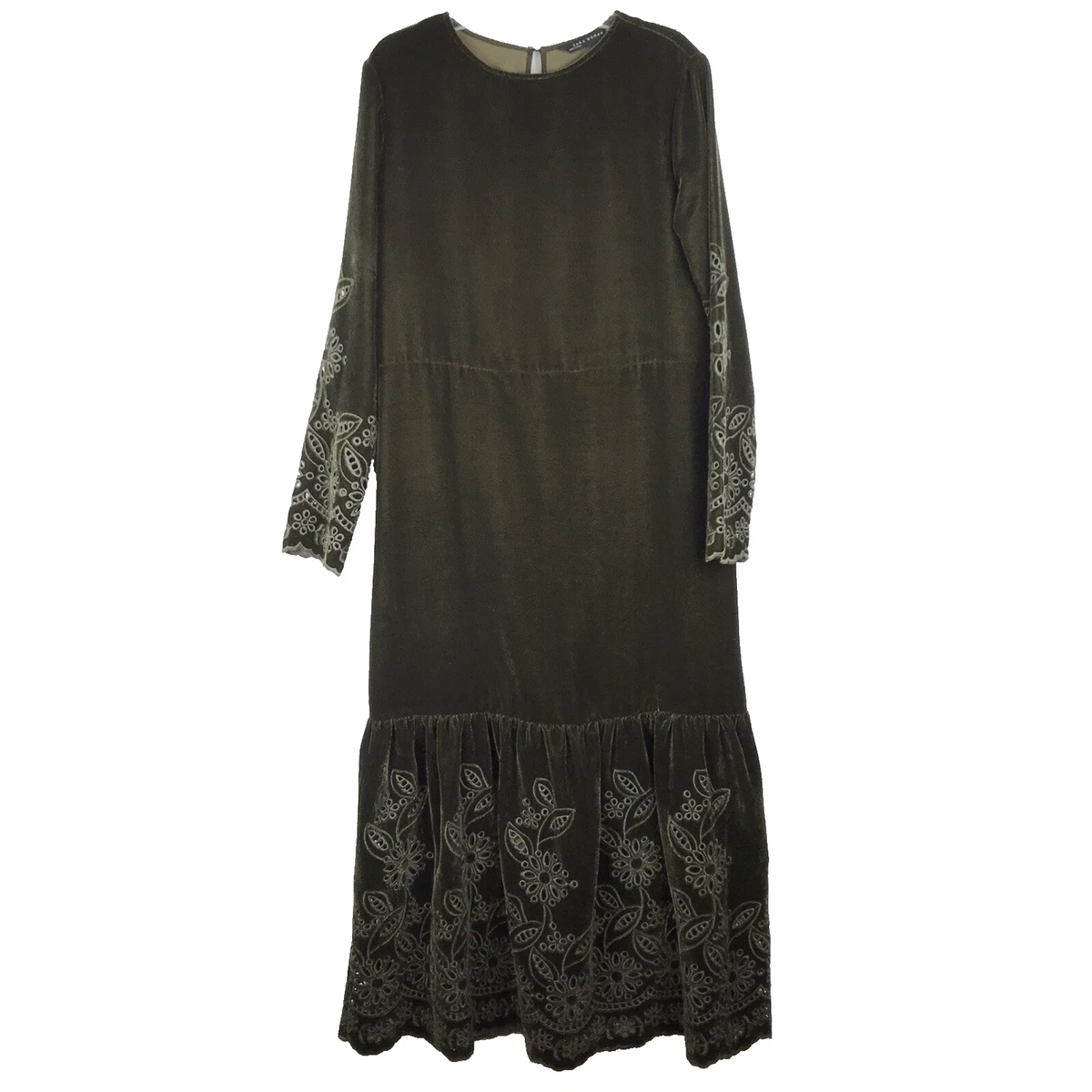 zara green velvet embroidered dress 8-Bit A-Frames Fit & Flare Midi Dress in Bright Day – Blue Platypus Clothing