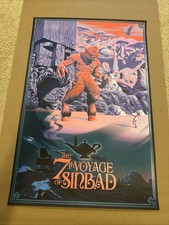 THE 7TH VOYAGE OF SINBAD Variant poster print (43/150) LAURENT DURIEUX 2020
