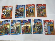Uncanny X-Men X-Force Toy Biz 1992 Action Figure Marvel Comics LOT 9 