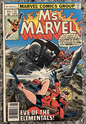 MS. MARVEL #11 GD+ (Marvel 1979) Newsstand, 1st App Hecate