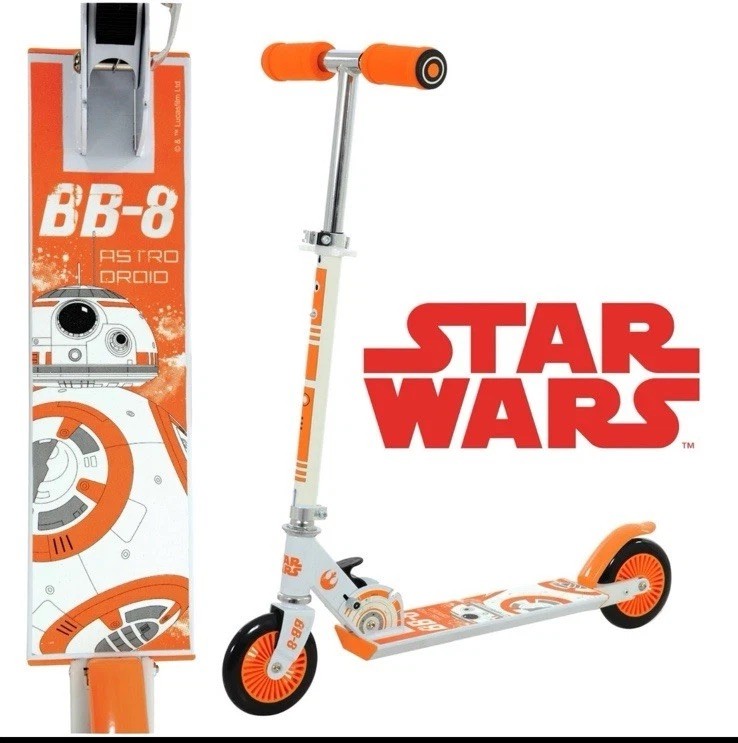 Nuevo scooter plegable en línea Star Wars BB-8