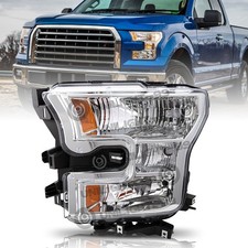 For 2015 2016 2017 Ford F150 Halogen Headlight Headlamp Left Driver Side Lh For 2015 2016 2017 Ford F150 Halogen Headlight Headlamp Left Driver Side Lh