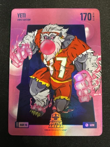 2024 Bo Jackson Battle Arena Yeti Travis Kelce BGBF-16 Pink Bubble Gum Foil