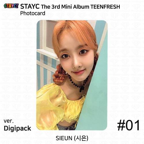 StayC 3rd Mini Album TEENFRESH Original Ver Digipack Ver Photocard 4cut Photo - Picture 43 of 120