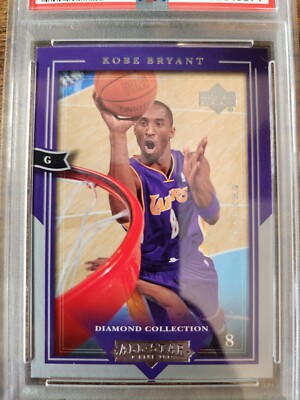 2004-05 UD All-Star Lineup Kobe Bryant Diamond Collection PSA 9