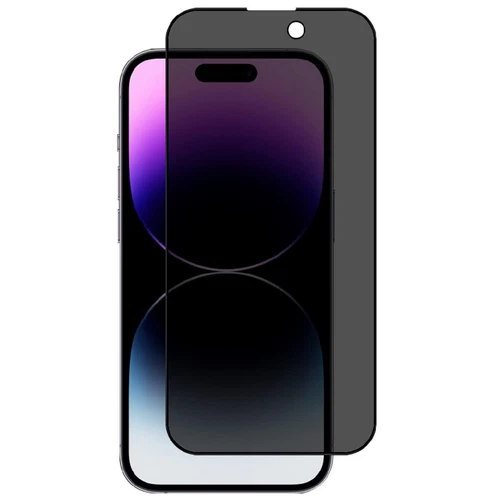 2-Pack For iPhone 14 Pro Max Full Cover Privacy Glass Anti-Spy Screen Protector - Picture 2 of 9