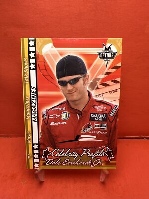 2003 Press Pass Optima Celebrity Profile Gold Dale Earnhardt Jr #G48 HOF Mint 